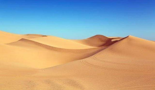 Malen nach Zahlen fŸr Erwachsene |ÊBlauer Himmel in der Wüste | Figured'Art