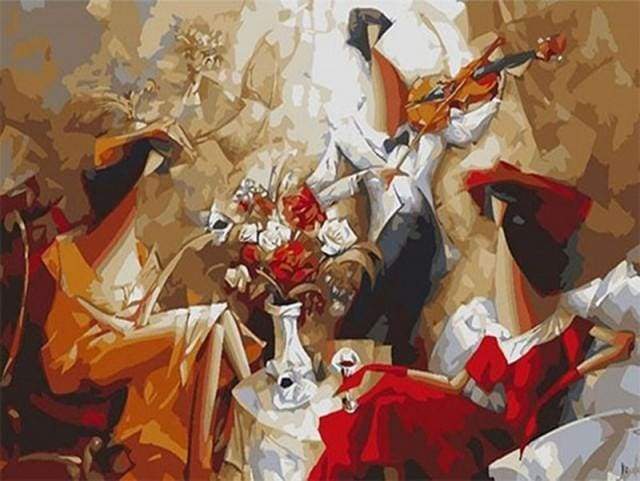 Malen nach Zahlen fŸr Erwachsene |ÊPrivatkonzert | Figured'Art