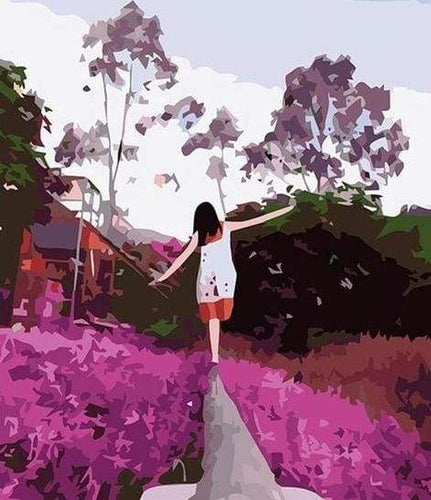 Malen nach Zahlen fŸr Erwachsene |ÊLavendel Farbe | Figured'Art