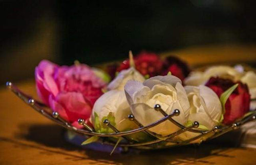 Malen nach Zahlen fŸr Erwachsene |ÊSchüssel voller Rosen | Figured'Art