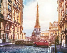 Laden Sie das Bild in den Galerie-Viewer, Malen nach Zahlen fŸr Erwachsene |ÊZwei rote Pferde in Paris | Figured&#39;Art