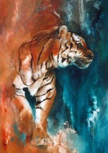 Laden Sie das Bild in den Galerie-Viewer, Diamond Painting, Tiger abstrakt