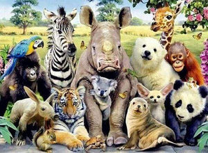 Diamond Painting, Alle Tiere