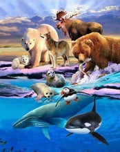 Laden Sie das Bild in den Galerie-Viewer, Diamond Painting, Arktische Tiere
