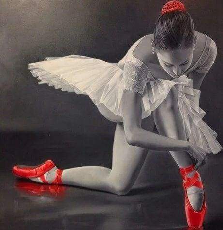 Diamond Painting, Ballerina