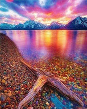 Laden Sie das Bild in den Galerie-Viewer, Diamond Painting, See und Berge