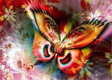 Laden Sie das Bild in den Galerie-Viewer, Diamond Painting, Bunter schöner Schmetterling