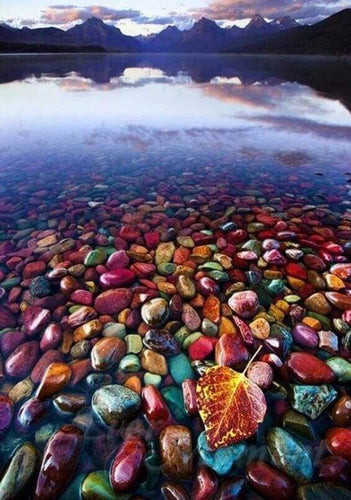 Diamond Painting, Bunte Kiesel