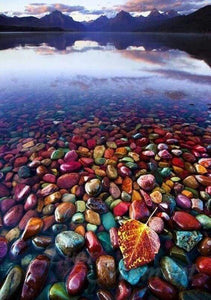 Diamond Painting, Bunte Kiesel