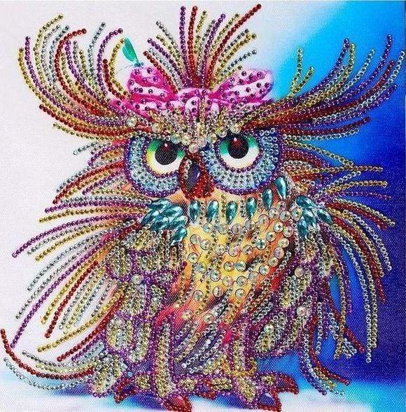 Diamond Painting, Fashion Eule