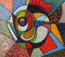 Laden Sie das Bild in den Galerie-Viewer, Diamond Painting, Fisch abstrakt