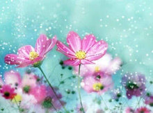Laden Sie das Bild in den Galerie-Viewer, Diamond Painting, Blumen und Flocken
