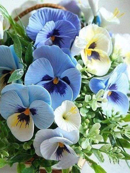 Diamond Painting, Blumen