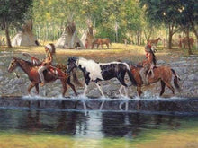 Laden Sie das Bild in den Galerie-Viewer, Diamond Painting, Uramerikanische Einwohner