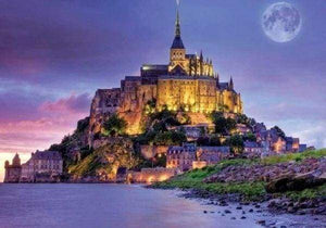 Diamond Painting, Mont-Saint-Michel