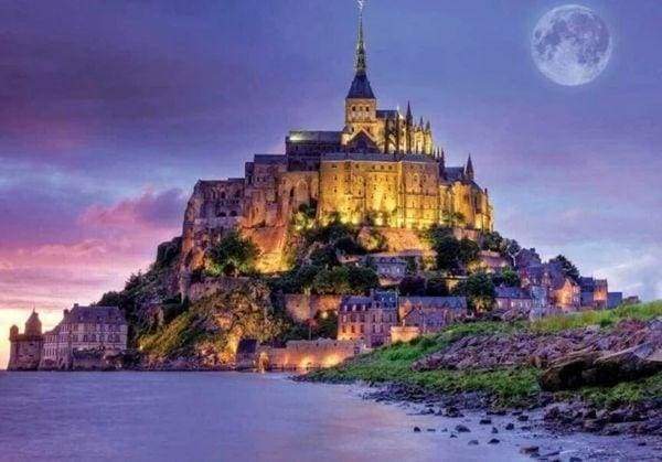 Diamond Painting, Mont-Saint-Michel