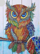 Laden Sie das Bild in den Galerie-Viewer, Diamond Painting, Schöne Bunte Eule