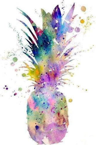 Diamond Painting, Ananas