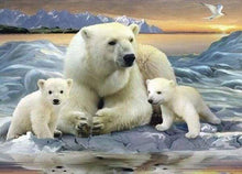 Laden Sie das Bild in den Galerie-Viewer, Diamond Painting, Eisbären