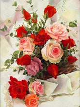 Laden Sie das Bild in den Galerie-Viewer, Diamond Painting, Schöne Rosen