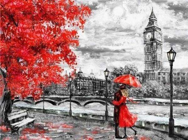 Diamond Painting, Romantik