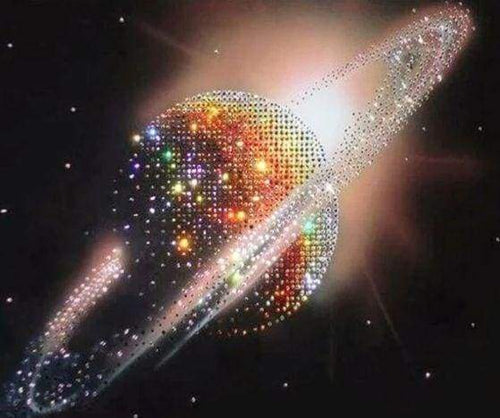 Diamond Painting, Saturn