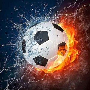 Diamond Painting, Fußball