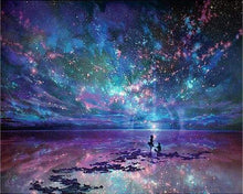 Laden Sie das Bild in den Galerie-Viewer, Diamond Painting, Sternenhimmel und Romantik