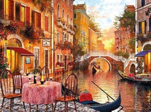 Laden Sie das Bild in den Galerie-Viewer, Diamond Painting, Tisch in Venedig
