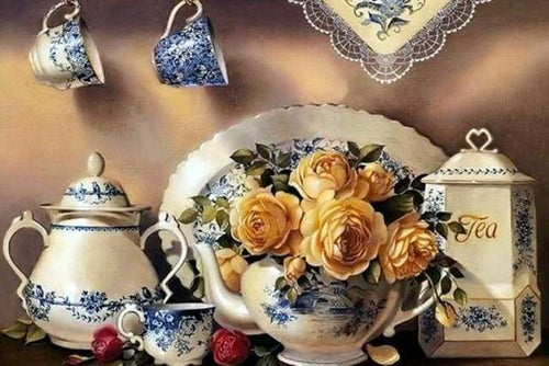 Diamond Painting, Teeset