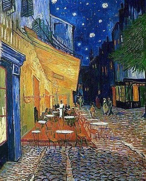 Diamond Painting, Van Gogh – Caféterrasse am Abend