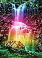 Laden Sie das Bild in den Galerie-Viewer, Diamond Painting, Bunter Wasserfall