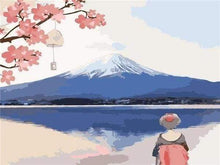 Laden Sie das Bild in den Galerie-Viewer, Malen nach Zahlen fŸr Erwachsene |ÊMit Blick auf den Berg Fuji | Figured&#39;Art