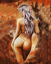 Laden Sie das Bild in den Galerie-Viewer, Malen nach Zahlen fŸr Erwachsene |ÊHüllenlose Frau von Hinten | Figured&#39;Art