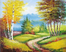 Laden Sie das Bild in den Galerie-Viewer, Malen nach Zahlen fŸr Erwachsene |ÊGelbe Herbstblätter | Figured&#39;Art