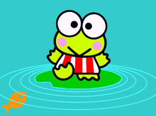 Laden Sie das Bild in den Galerie-Viewer, Malen nach Zahlen für Kinder | Grüner Frosch | Figured&#39;Art