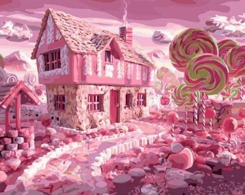 Malen nach Zahlen fŸr Erwachsene |ÊHänsel und Gretel | Figured'Art