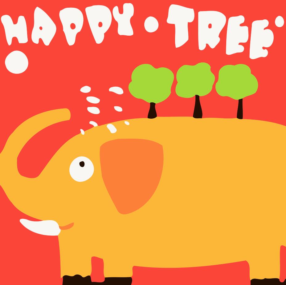 Malen nach Zahlen für Kinder | Happy Tree Elefant | Figured'Art