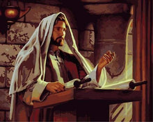 Laden Sie das Bild in den Galerie-Viewer, Malen nach Zahlen fŸr Erwachsene |ÊJesus der Missionar | Figured&#39;Art