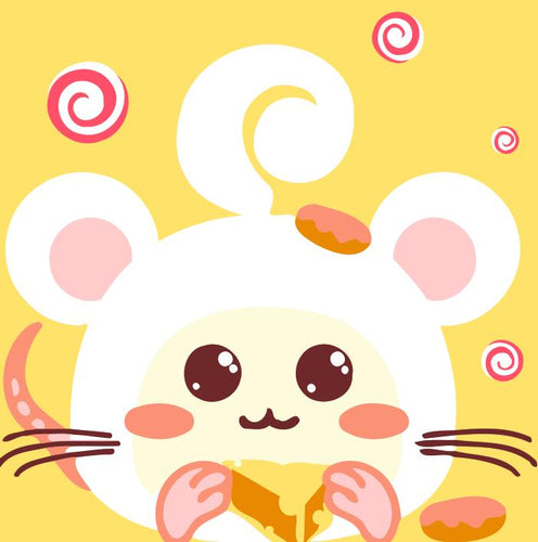 Malen nach Zahlen für Kinder | Kleine Maus | Figured'Art