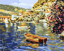 Laden Sie das Bild in den Galerie-Viewer, Malen nach Zahlen fŸr Erwachsene |ÊSee im Sommer | Figured&#39;Art