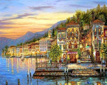Laden Sie das Bild in den Galerie-Viewer, Malen nach Zahlen fŸr Erwachsene |ÊItalienische Seen | Figured&#39;Art
