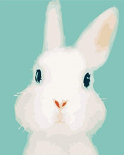 Laden Sie das Bild in den Galerie-Viewer, Malen nach Zahlen fŸr Erwachsene |ÊWeißes Kaninchen | Figured&#39;Art