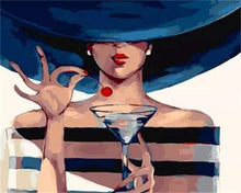 Laden Sie das Bild in den Galerie-Viewer, Malen nach Zahlen fŸr Erwachsene |ÊZeit zum Aperitif | Figured&#39;Art