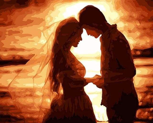 Malen nach Zahlen fŸr Erwachsene |ÊVerheiratet für die Ewigkeit | Figured'Art