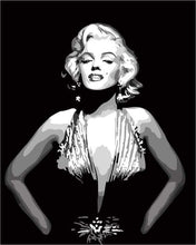 Laden Sie das Bild in den Galerie-Viewer, Malen nach Zahlen Erwachsene Marilyn Monroe Figured&#39;Art