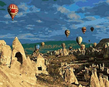 Laden Sie das Bild in den Galerie-Viewer, Malen nach Zahlen fŸr Erwachsene |ÊLuftballons in der Türkei | Figured&#39;Art