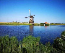 Laden Sie das Bild in den Galerie-Viewer, Malen nach Zahlen fŸr Erwachsene |ÊNiederländische Windmühle | Figured&#39;Art