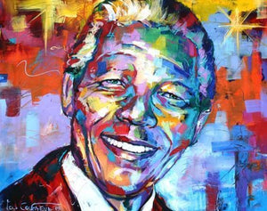 Malen nach Zahlen fŸr Erwachsene |ÊNelson Mandela | Figured'Art