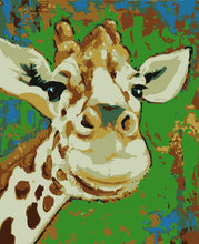 Laden Sie das Bild in den Galerie-Viewer, Malen nach Zahlen für Kinder | Niedliche Giraffe 2 | Figured&#39;Art